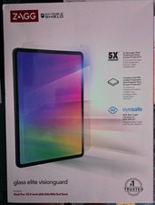 ZAGG Screen Protector Apple iPad Pro 12.9" Gen 3-6, InvisibleShield 5X Stronger