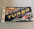 Vintage 1981 TURBO Sega Board Video Game by Milton Bradley Indy Car Complete