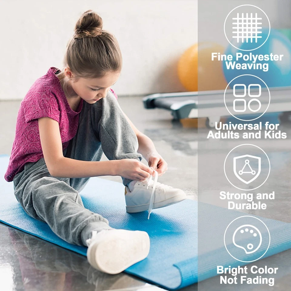 Cordones para zapatos planos en 7 tallas 29 colores diferentes calidad premium + valor vendedor del Reino Unido - Imagen 3 de 4