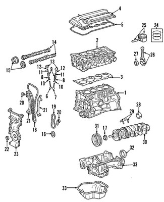 Genuine Nissan Engine Crankshaft Main Bearing 12215-CK801