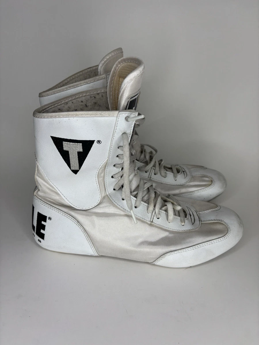 TITLEボクシング　ハイカットシューズ　USサイズ10（箱付き） Amazon.com: Title Speed-Flex Encore Tall Boxing Shoes Size 6 Blue
