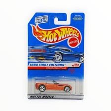 Hot Wheels Dodge Concept Car #672 - Orange - 1998 Mainline A