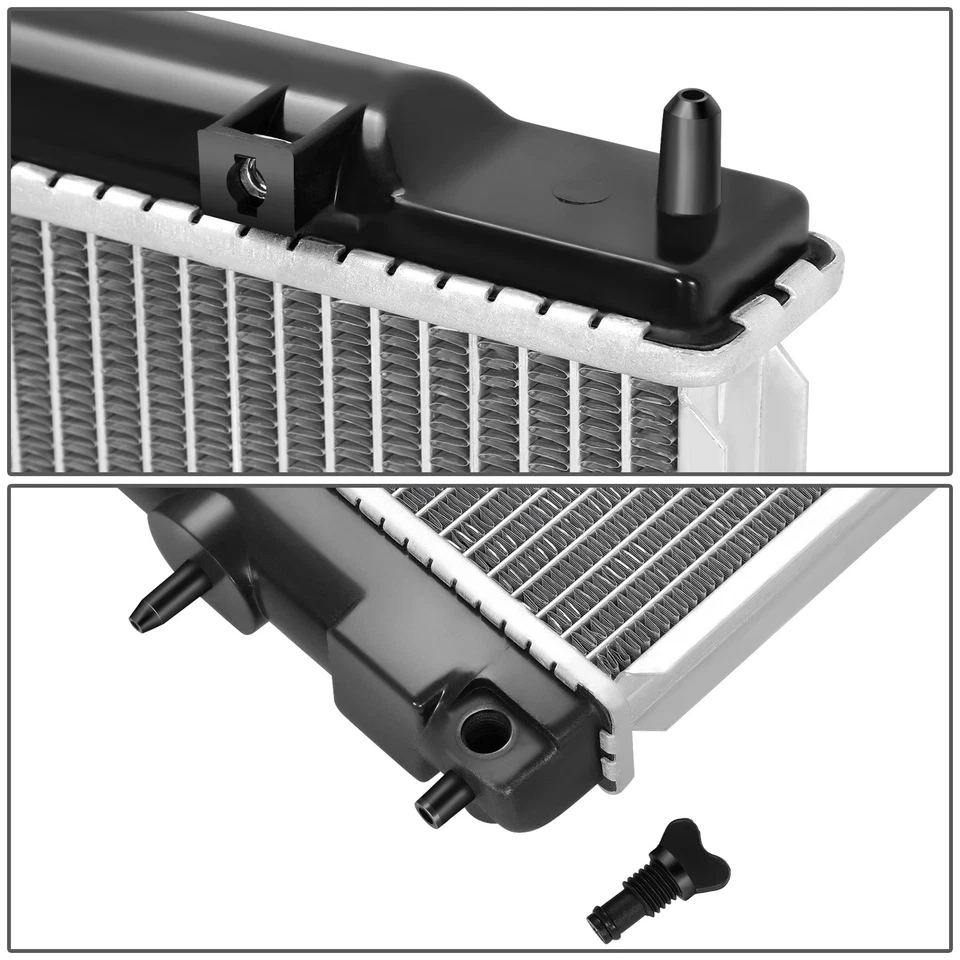 For 03-06 Mitsubishi Lancer 2.0L Turbo MT Aluminum Core Racing Radiator DPI 2676 - Изображение 4 из 4