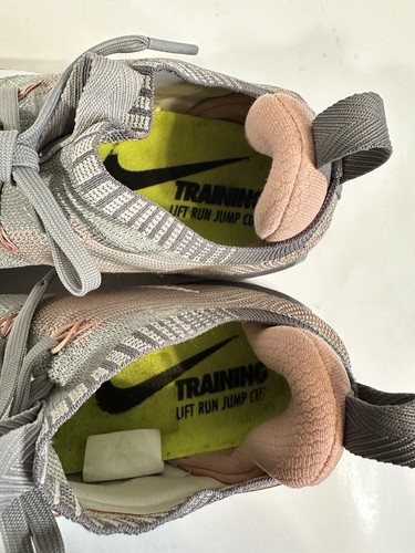 Nike Metcon DSX Flyknit 2 Training Shoes Sneakers Womens Gray Pink White Size 11 - Picture 6 of 11