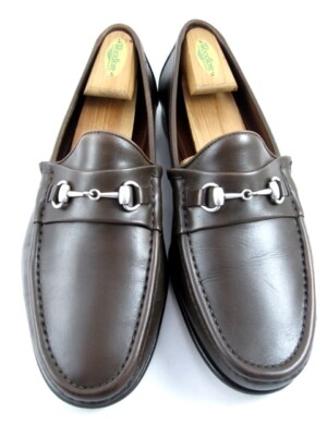 Allen Edmonds ''VERONA II'' Italian Men's Leather  Dress Loafers 11 EEE Brown(585N