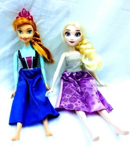 ana & elsa dolls