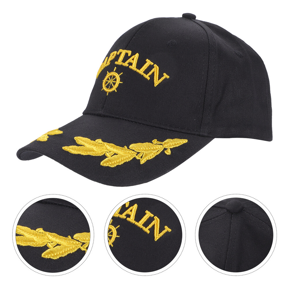 帽子 Captains hat TOP HEADWEAR Nautical Captain Hat - Navy at Amazon Men's