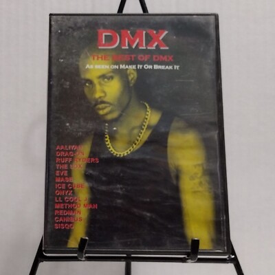 DMX Best of DMX DVD 2001 Music Videos Aaliyah Ice Cube Eve Method Man Hip Hop