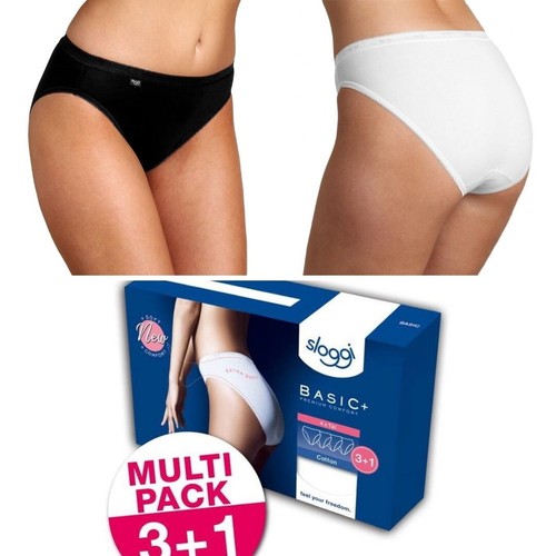 Sloggi Basic Tai Cotton Brief 4 Pack 