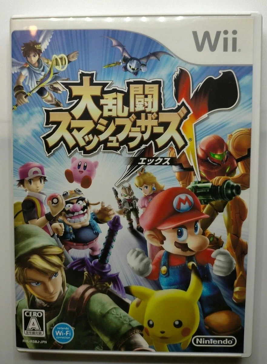 Nintendo Wii Dairantou Smash Brothers X video game Japanese edition | eBay