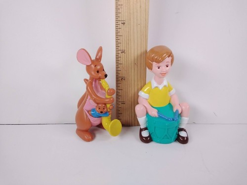 Disney Winnie The Pooh Figures: Kanga Roo w Saxophone, Christopher Robin w Drums - Picture 12 of 12