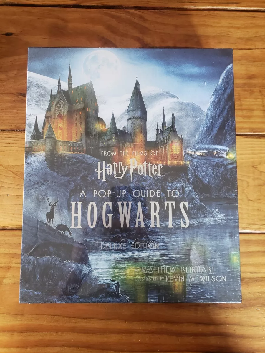 Harry Potter A Pop-Up Guide To Hogwarts Deluxe Edition Book Brand