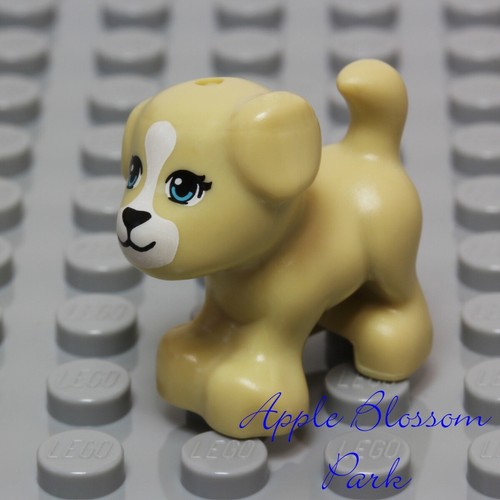 NUOVO LEGO Minifig CUCCIOLO TAN - Ragazzo Ragazza Amici Minifigure Animale Animale Cane - Foto 8 di 9