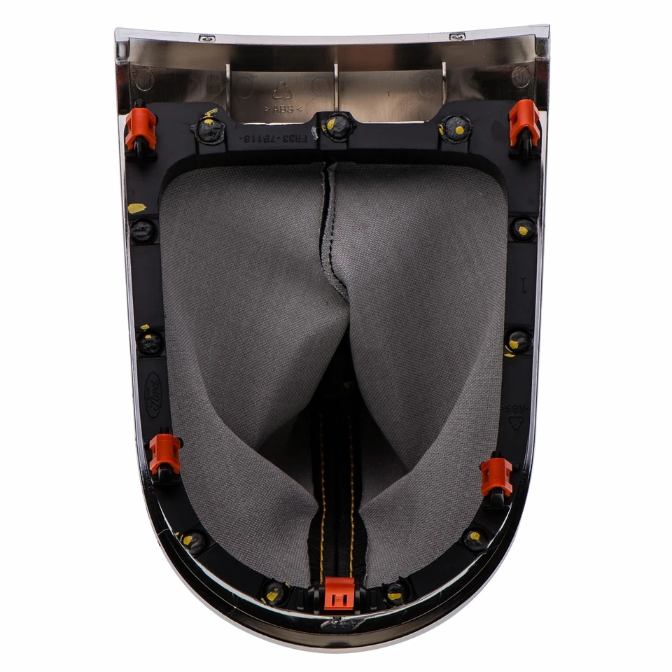 OEM Manual Gear Shift Knob Boot Trim Yellow 2016-2017 Ford Mustang GR3Z7277CA - Image 3 of 4