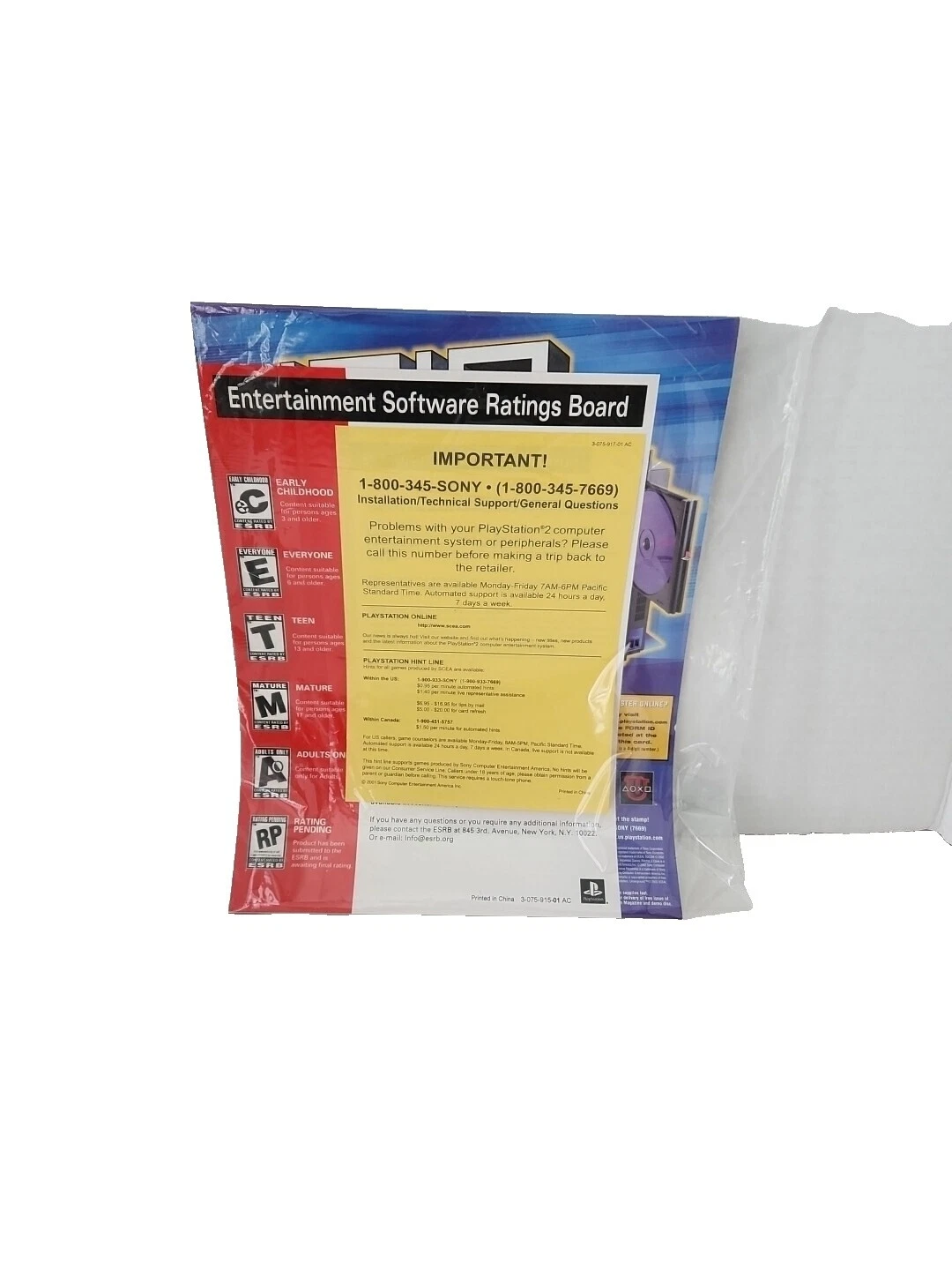 Original Video Game Manuals, Inserts & Box Art in Spanish