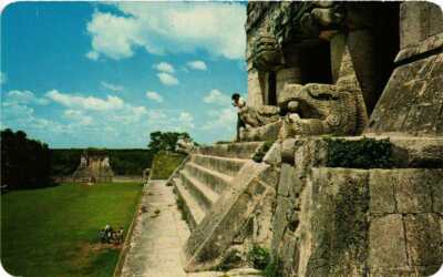 CPM AK CHICHEN ITZA, YUCATAN Juego de Pelota desde el Templo MEXICO (648515)