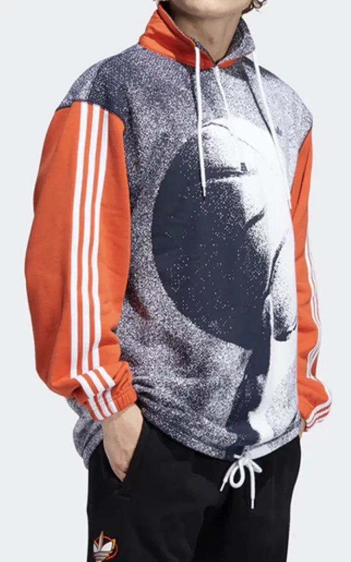 Adidas Originals Streetball demi zippé sweat shirt basket ball homme grand cerf volant