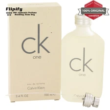 CK ONE Cologne 1.7 oz / 3.4 oz / 6.6 oz / .68 oz EDT Spray for Men