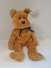TY Beanie Baby - CURLY the Brown Nappy Bear 9 inch 