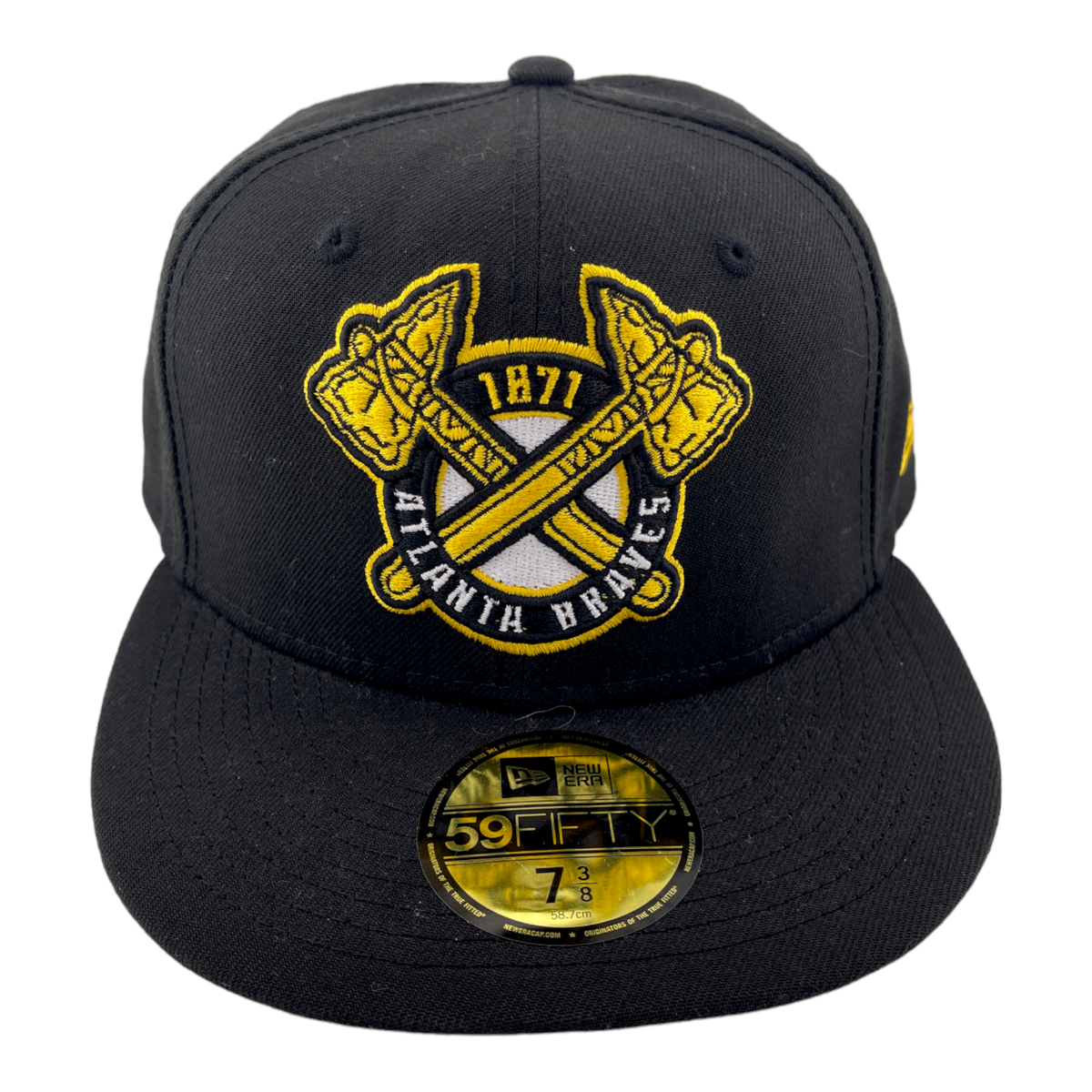 NEWERA \"Atlanta Braves\" スワロフスキーカスタム NEWERA 