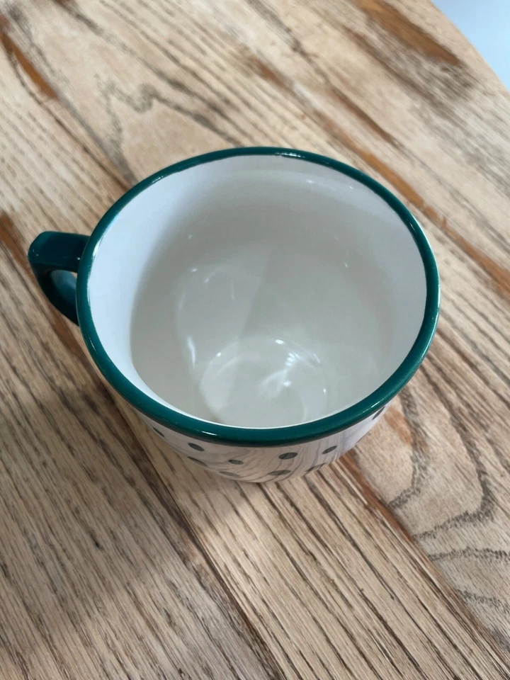 Taza de café a lunares verde The Pioneer para mujer Foto 3 de 4