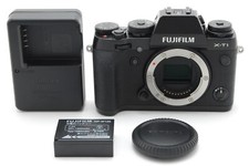   ALMOST UNUSED  Fuji Fujifilm X-T1 Black Mirrorless Digital Camera Body