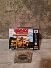 Thumbnail of ebay&reg; auction 394528051643 | N64 Nintendo 64 Monaco Grand Prix Racing Simulation 2 mit OVP und Anleitung FAH
