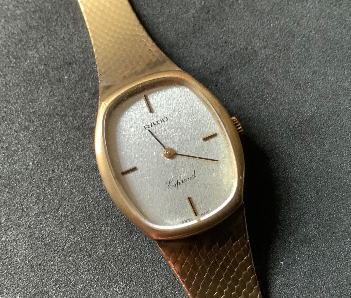 Authentic RADO Ladies Gold Plated Manual Winding Watch New