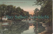 Bloomingburg NY - OLD MILL ON SHAWANGUNK KILL - Postcard