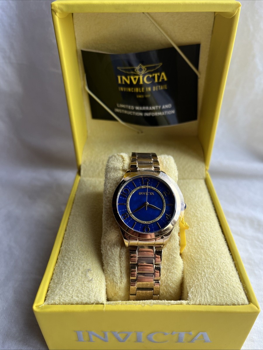 Ladies Invicta watch EUC ♥️ blue face Invicta Women main image 3