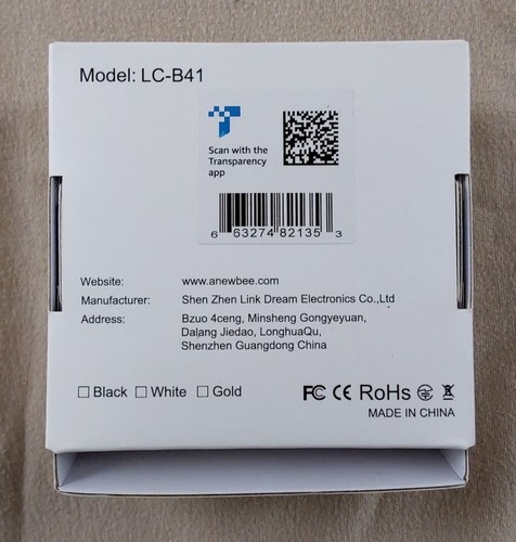 New Bee Bluetooth Headset, Model LC-B41 Wireless Earpiece for Cell phone - Photo 6 sur 6