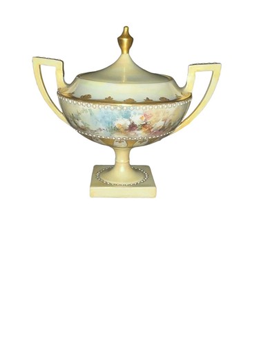 RARE! CAC American Belleek Antique 1905 Chocolate Coffee Set, Serves 12 Halbert~ - Picture 12 of 19