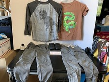 Super Cool Cat Jack Lot Of Kids Clothes Shirts Pants Shoes Pre-Owned EUC
