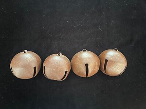 4   2 1/4” Jingle bells - Rusty Look Finish