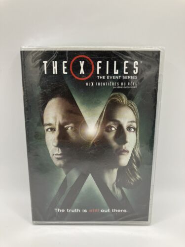 The X-Files: The Event Series (DVD, 2016, 3-Disc Set, OOP, Sealed)