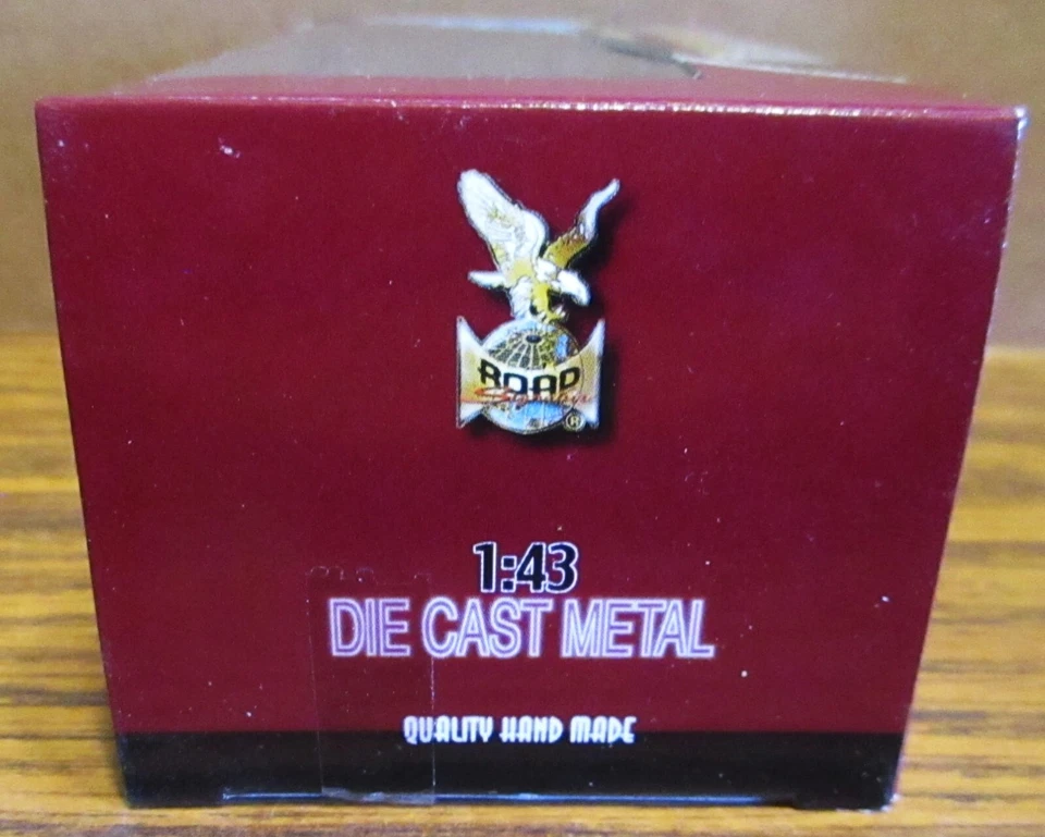 Ford 1948 Woody Car 1:43 Toy Collector Ed Yat Ming White Station Wagon Utility - Image 4 of 4