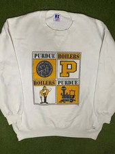 90s Purdue Boilermakers - Vintage College Sweatshirt 2XL 