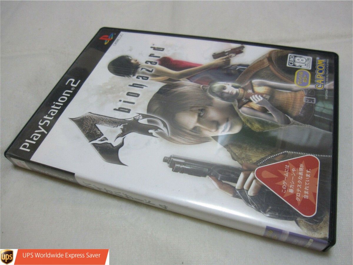 レジデントイビル　バイオハザード４　未使用　海外版　PS２　プレステ USED Sony PlayStation 2 PS2 BioHazard 4 Resident Evil 4