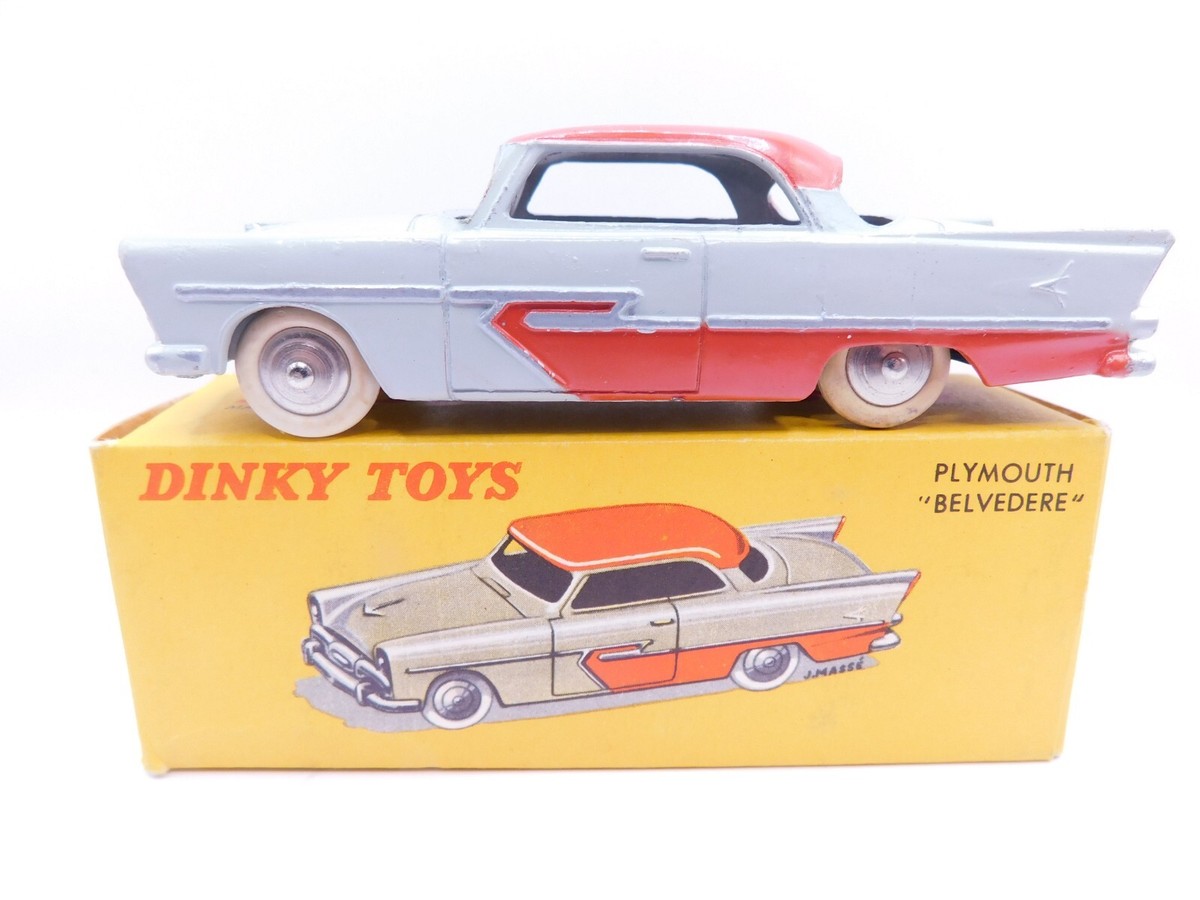 Dinky Toys 24D Plymouth Belvedere - Échelle 1:43 - Boîte D'origine