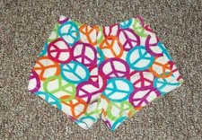 GIRL JUNK SIZE YOUTH XSM 6/6X shorts soft MULTI COLOR POLYESTER FEMALE LOGO