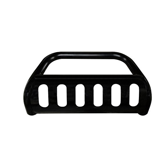 Kasei Bull Bar Brush Guard w/Skid Black Fit 02-09 Saturn Vue/05-09