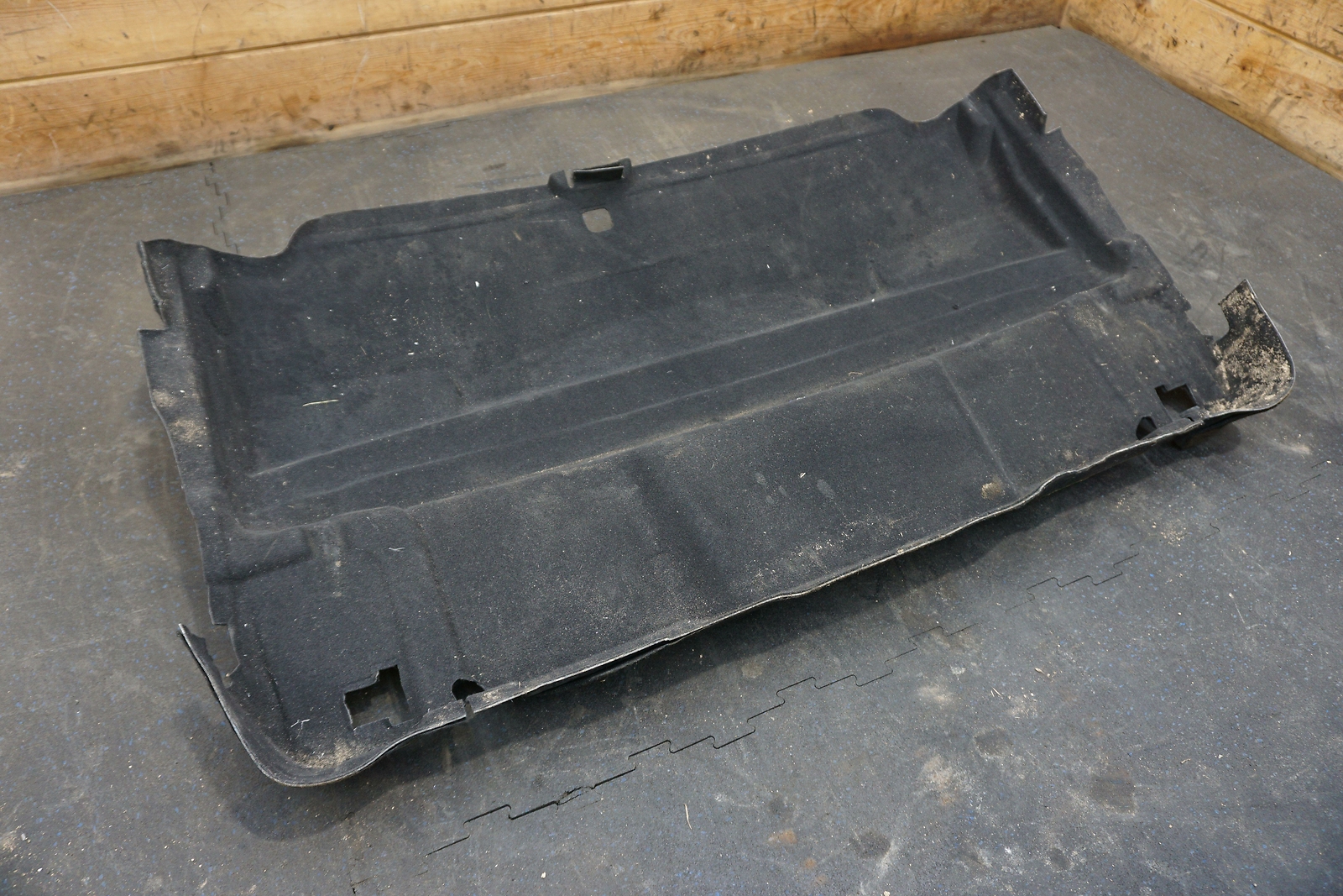 Behind Seat Interior Trim Panel Black Carpet 11A7550SP.01 McLaren 650s Spider 16