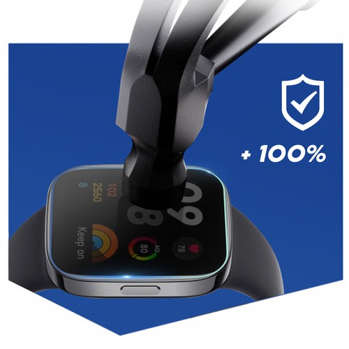 Lot 3 Films Écran pour Xiaomi Redmi Watch 3 Incassable Auto-régénérant 3mk Arc - Photo 4/6