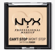 NYX Can’t Stop Won’t Stop All Day Mattifying Powder - U Choose Color