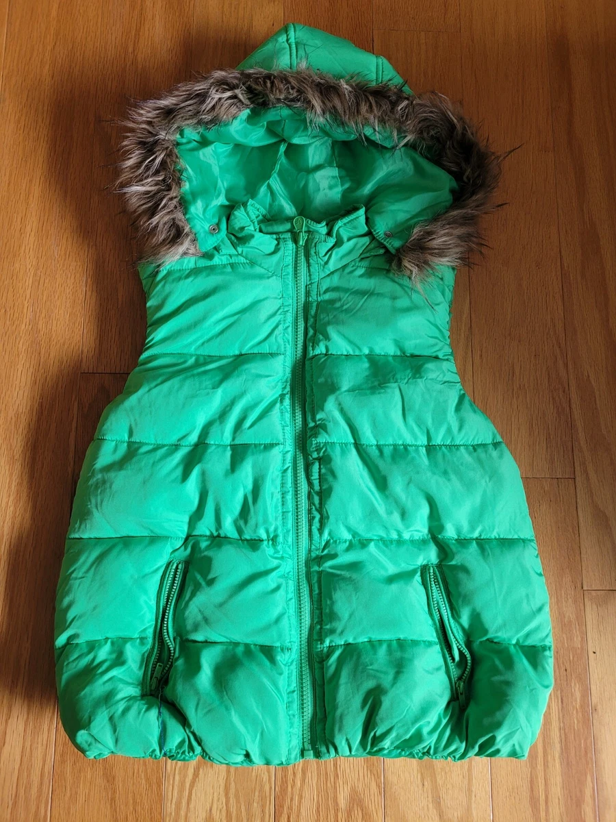 Justice faux 2025 fur vest