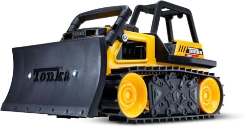 Steel classic bulldozer-made of steel and strong plastic