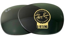 Ray Ban RB2132 New Wayfarer G15 Replacement Lenses Size 55 -18mm Authentic