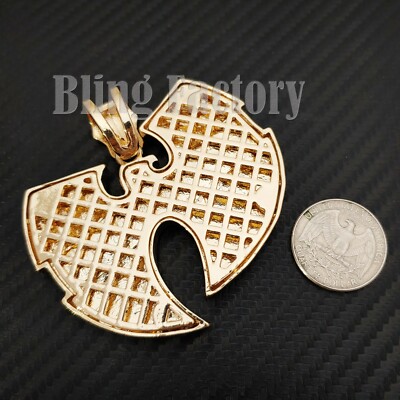 Herren Hip Hop Icy Eis Versilbert Legierung Bling Kubisch