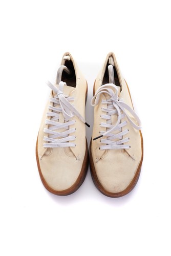 Officine Creative Men’s Leather Sneakers Lactae Cream Italian Sz 40 ? - Picture 2 of 24