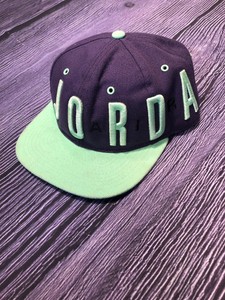 purple jordan hat